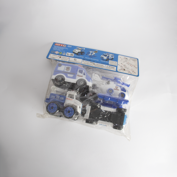 ⁦‏لعبة مجموعة إسعاف Assemble police car⁩ - الصورة ⁦2⁩
